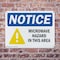 Signmission Radiation & Laser Sign, 7 in H x 10 in W, Plastic, Rectangle OS-2PACK-NS-P-710-L-15956 - alternate 5